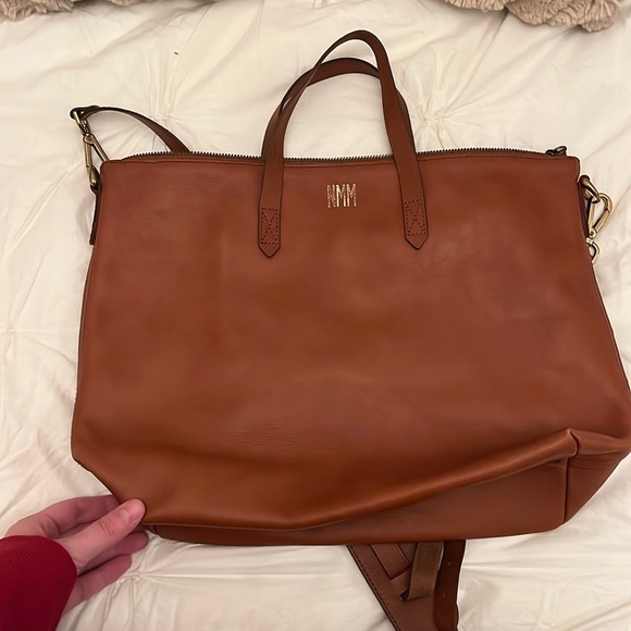 Madewell Transport Satchel in English saddle leather - Picture 6 of 15